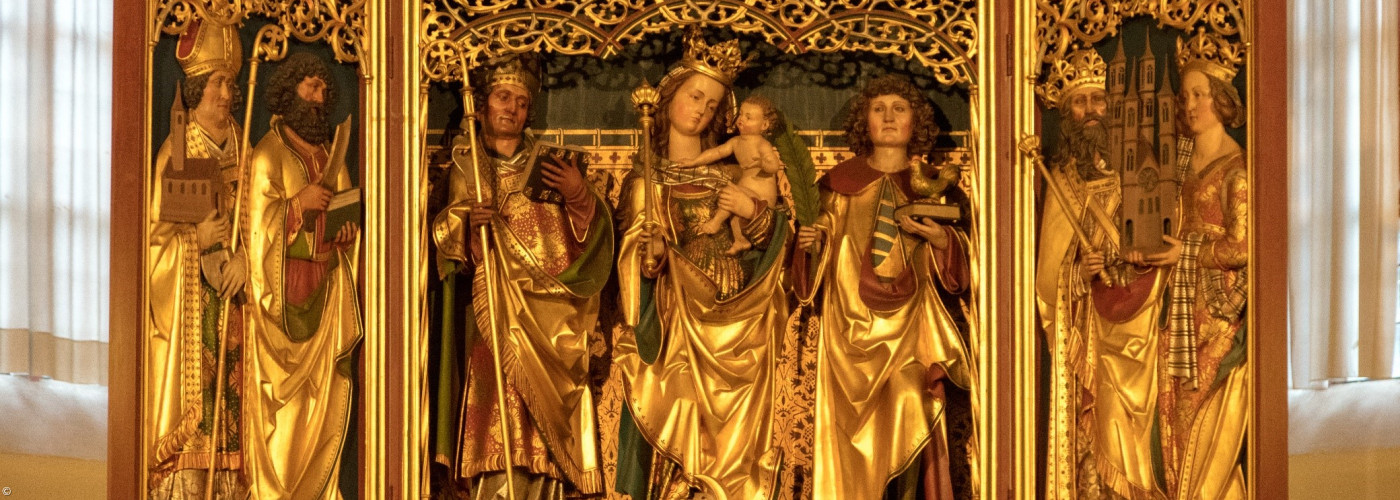 Schnitzaltar aus der Werkstatt Michael Wolgemut