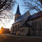 Morgenröte Lindenhardt Kirchplatz
