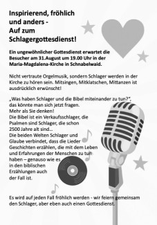 Schlagergottesdienst
