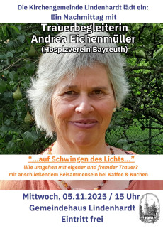 Ein Nachmittag mit Trauerbegleiterin