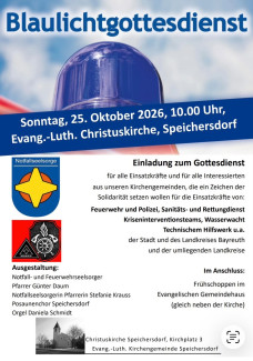 Blaulichtgottesdienst