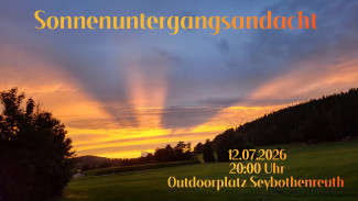 Sonnenuntergangsandacht 
